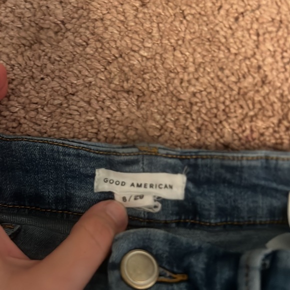 Good American Skinny Distressed Jeans - Picture 3 of 5